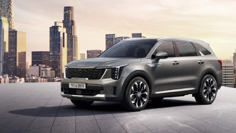 Sorento SUV与旗舰纯电动车EV9同属重要争分棋子。1 Sorento SUV与旗舰纯电动车EV9同属重要争分棋子。1