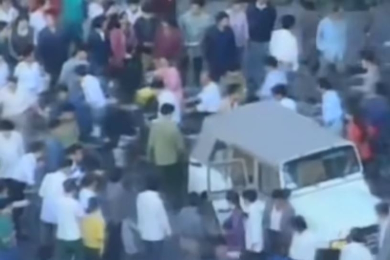 建国门枪击案造成数十人伤亡。 网络图片 建国门枪击案造成数十人伤亡。 网络图片