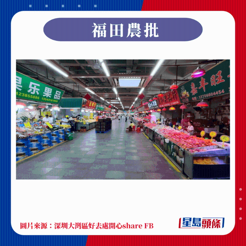 1.福田农产品批发市场 1.福田农产品批发市场