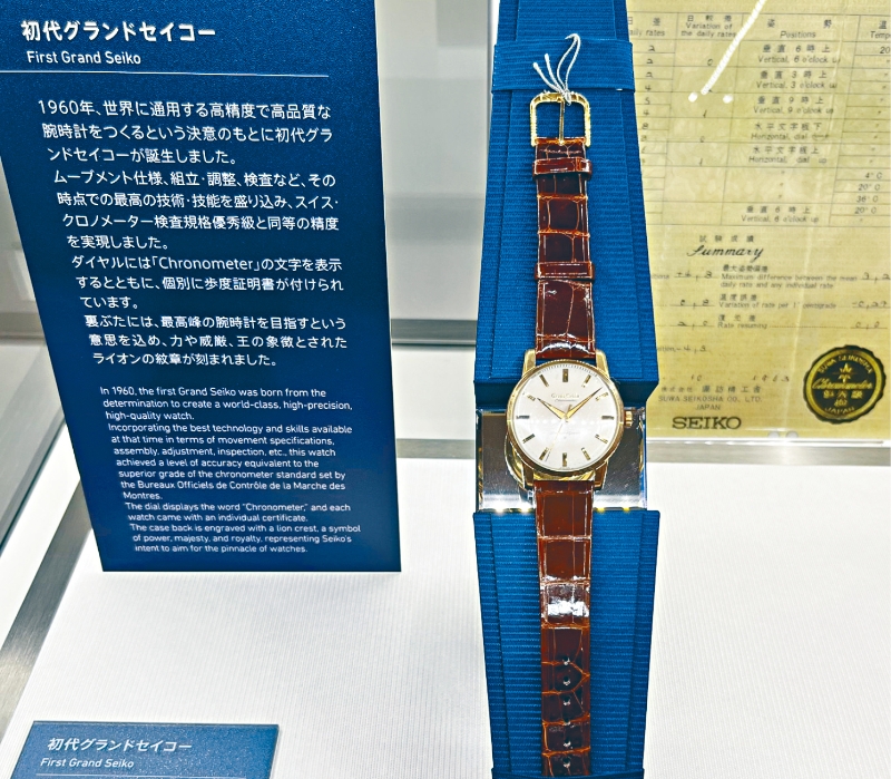 N. 1960年面世的首枚Grand Seiko腕表。 N. 1960年面世的首枚Grand Seiko腕表。