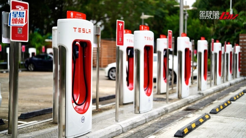 Tesla扩建沙田超级充电站，全亚洲最大，沙田凯悦酒店共设32个Supercharger超级充电器
