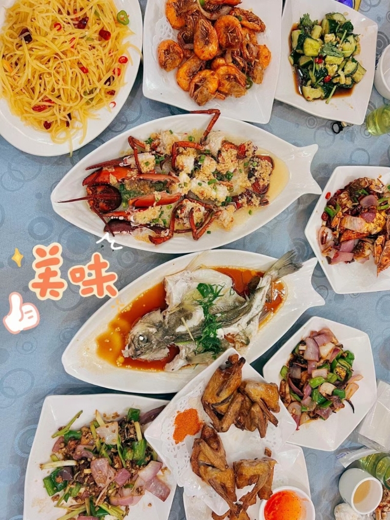 珠海美食2024｜1. 海之鲜大排档（图片来源：小红书@噗小萌）