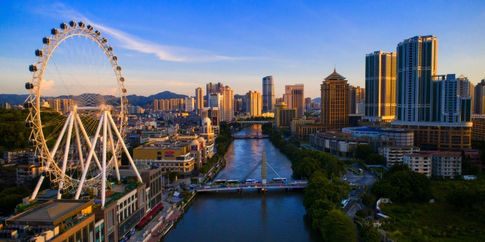 大湾区城市。新华社 大湾区城市。新华社