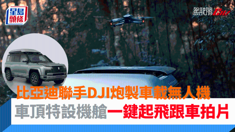 比亚迪联手DJI 比亚迪联手DJI