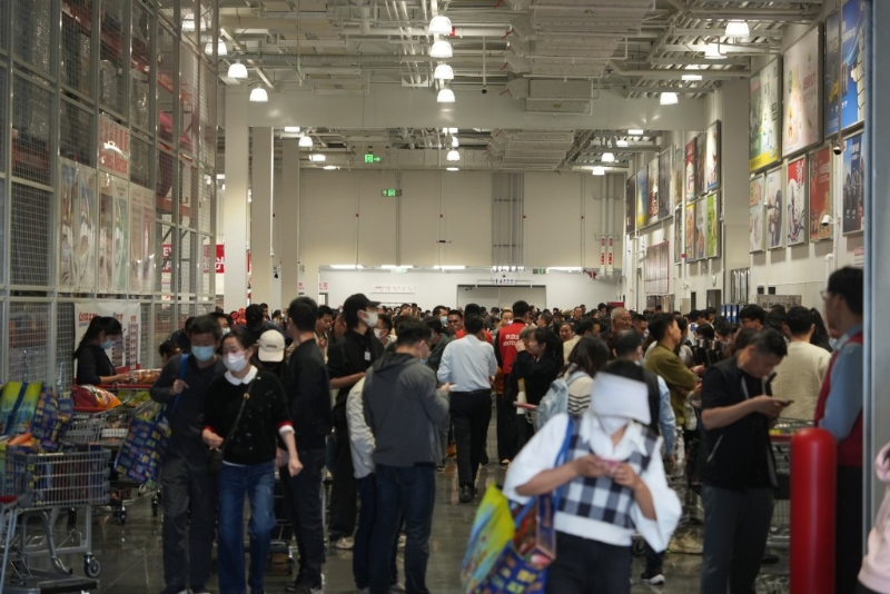 Costco吸引大量港人 Costco吸引大量港人