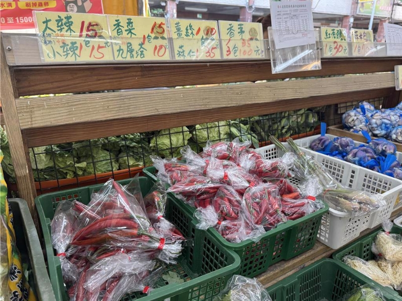 蔡正元指出，台湾不种植辣椒、很少产辣椒。
