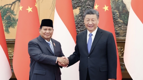 印尼总统当选人普拉博沃访华
