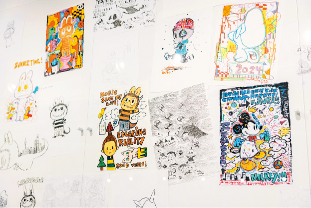 位于BELOWGROUND的展区,可欣赏到珍贵的手稿及不同项目的展品。 位于BELOWGROUND的展区,可欣赏到珍贵的手稿及不同项目的展品。