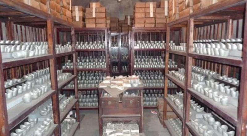 清朝银库格局。 清朝银库格局。