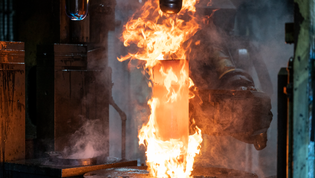 宾州斯克兰顿的斯克兰顿陆军弹药厂生产155 毫米M795炮弹资料照。 宾州斯克兰顿的斯克兰顿陆军弹药厂生产155 毫米M795炮弹资料照。