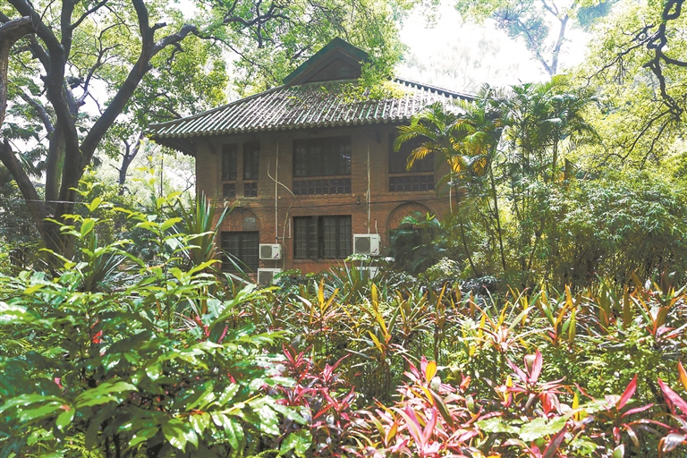 康乐园内的百年历史建筑 康乐园内的百年历史建筑