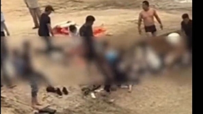 欺山莫欺水︱一家5口汕尾海边拍照被大浪卷走，4人溺毙