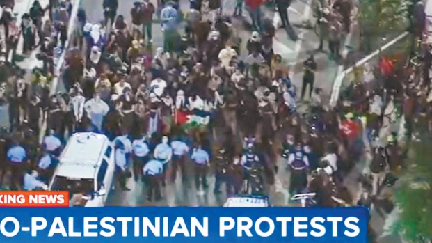 19人在示威活动中被捕 19人在示威活动中被捕