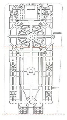 图为1918年的《广州第一公园设计图》 图为1918年的《广州第一公园设计图》