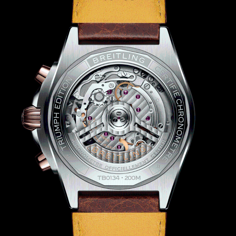 Breitling 01自动机芯。 Breitling 01自动机芯。