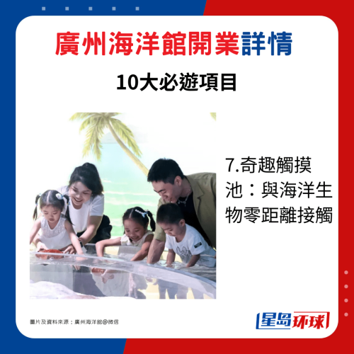 7.奇趣触摸池：与海洋生物零距离接触