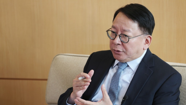 政务司司长陈国基。 政务司司长陈国基。