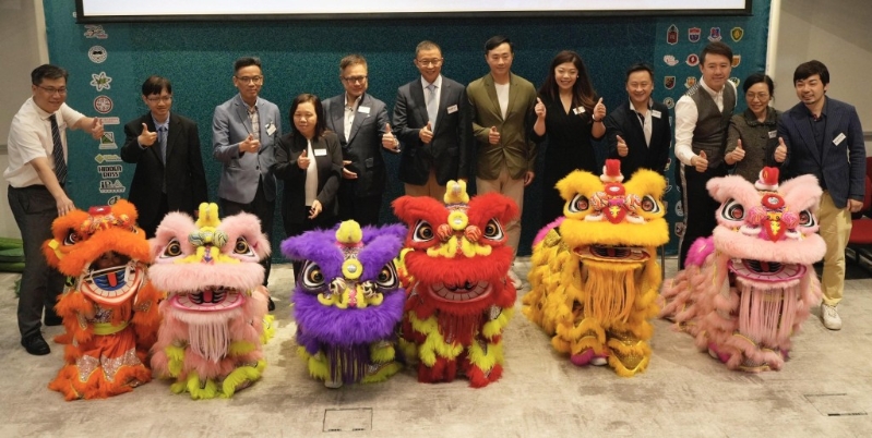 主礼嘉宾仪式合照。 主礼嘉宾仪式合照。