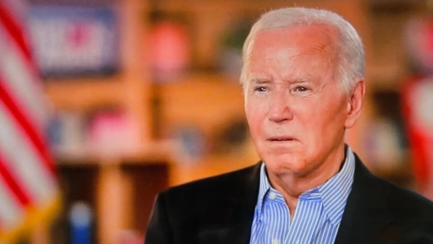 拜登接受专访,依然强调不退选。 拜登接受专访,依然强调不退选。