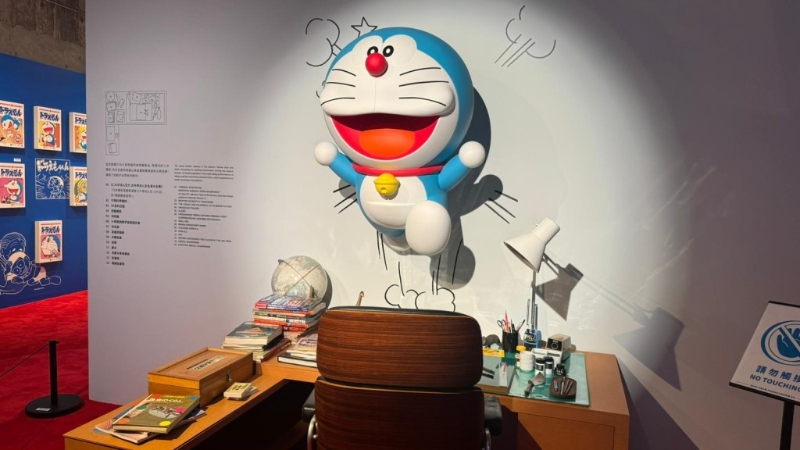 多啦A梦巡回展︳100%多啦A梦&FRIENDS率先睇收费区展览:藤子F不二雄的工作房间(图片来源:《亲子王》) 多啦A梦巡回展︳100%多啦A梦&FRIENDS率先睇收费区展览:藤子F不二雄的工作房间(图片来源:《亲子王》)