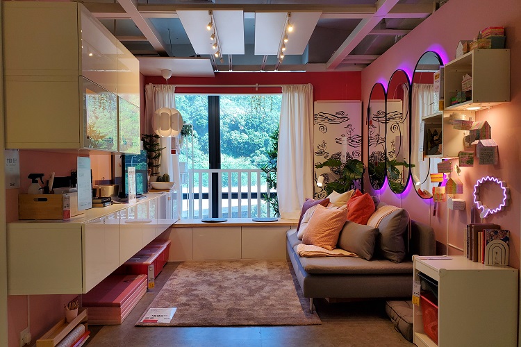 众所周知IKEA(宜家家居)分店都会打造不同示范单位。