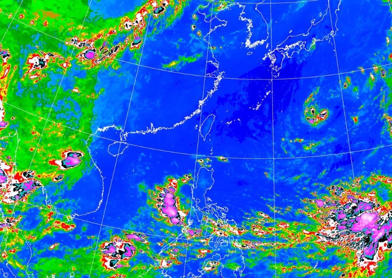 下周台湾以东、日本以南将有相当大范围的“季风环流圈”建立 下周台湾以东、日本以南将有相当大范围的“季风环流圈”建立