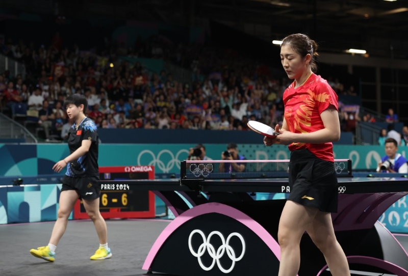 女乒决赛陈梦再赢孙颖莎夺金 女乒决赛陈梦再赢孙颖莎夺金