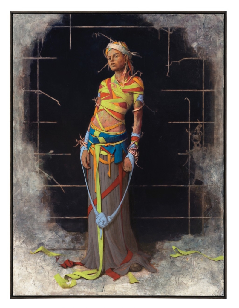 Jonas Burgert 《Standstark Still》。( Courtesy of the artist and Tang Contemporray Art ) Jonas Burgert 《Standstark Still》。( Courtesy of the artist and Tang Contemporray Art )