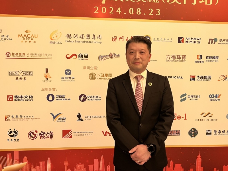 澳门选委何敬麟指澳门经济已相对回复不错,只是不太平衡。 澳门选委何敬麟指澳门经济已相对回复不错,只是不太平衡。