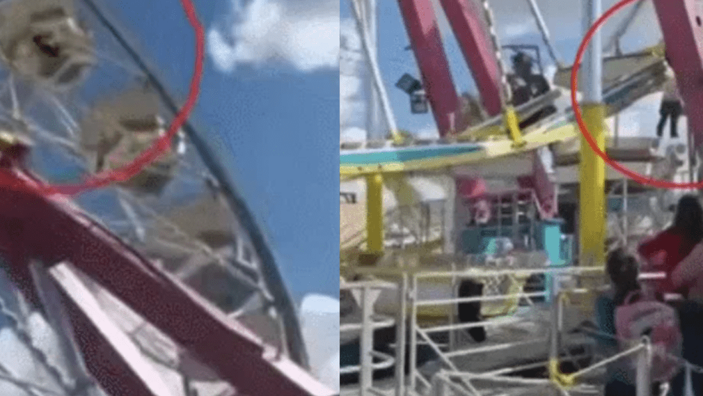 墨西哥搭摩天轮掉出车厢 墨西哥搭摩天轮掉出车厢