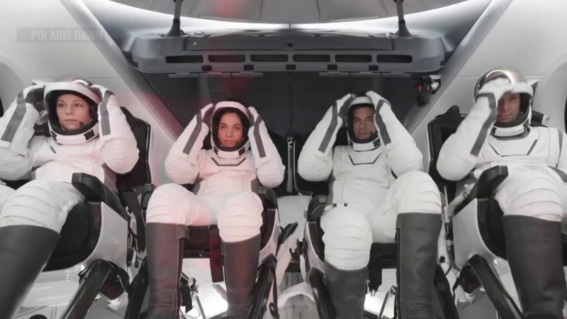 4名航天员飞往辐射带 4名航天员飞往辐射带