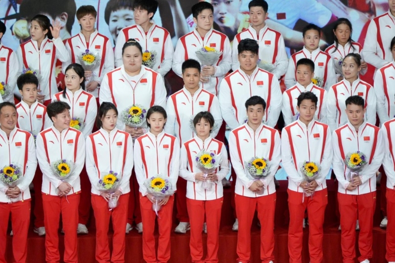 运动员大合照。 运动员大合照。