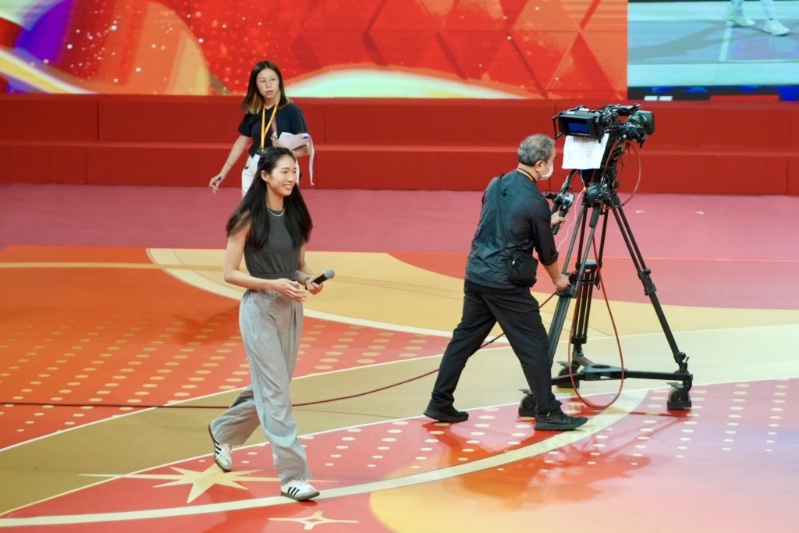 江旻憓惊喜现身。 江旻憓惊喜现身。