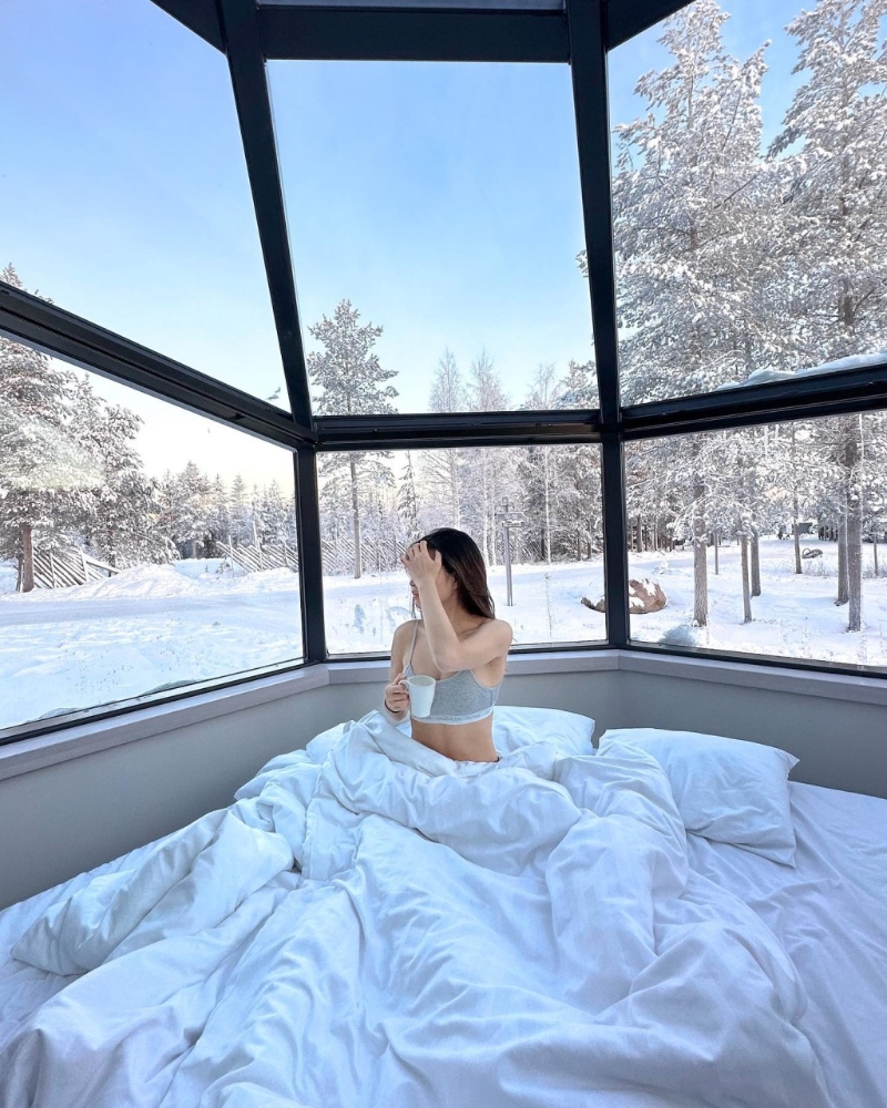 庄晓婷大晒性感靓相。 庄晓婷大晒性感靓相。