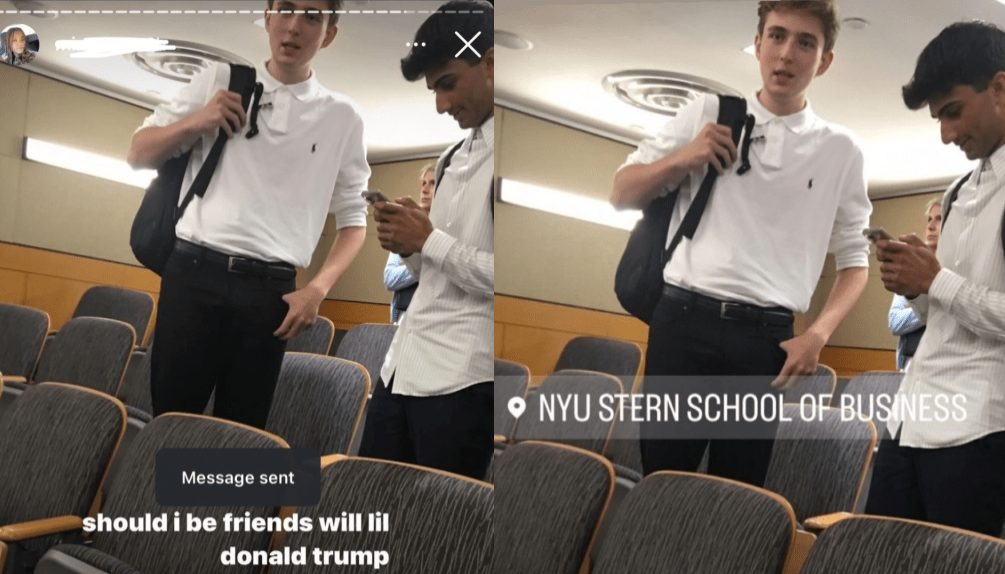 网民得知成为巴伦同班同学兴奋打卡。 网民得知成为巴伦同班同学兴奋打卡。