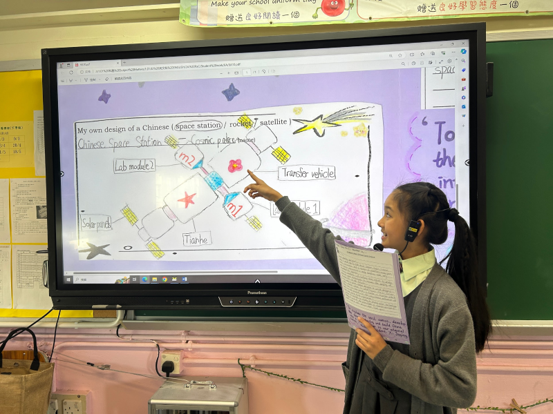 透过不同的学习活动,促进英语听、说、读、写的能力。