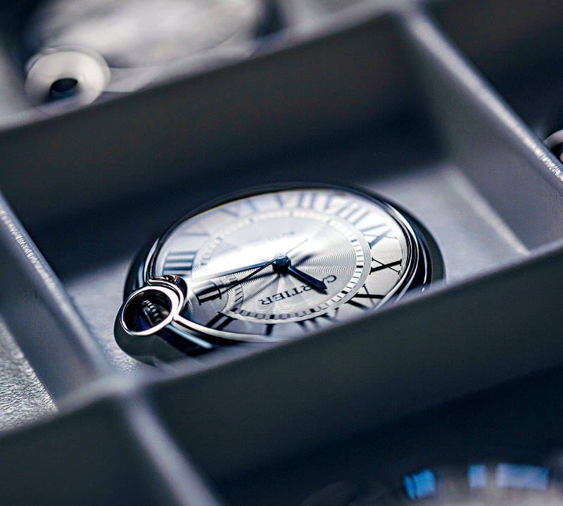 Ballon Bleu de Cartier正是在此制表工坊诞生的卡地亚腕表经典作品之一。 Ballon Bleu de Cartier正是在此制表工坊诞生的卡地亚腕表经典作品之一。