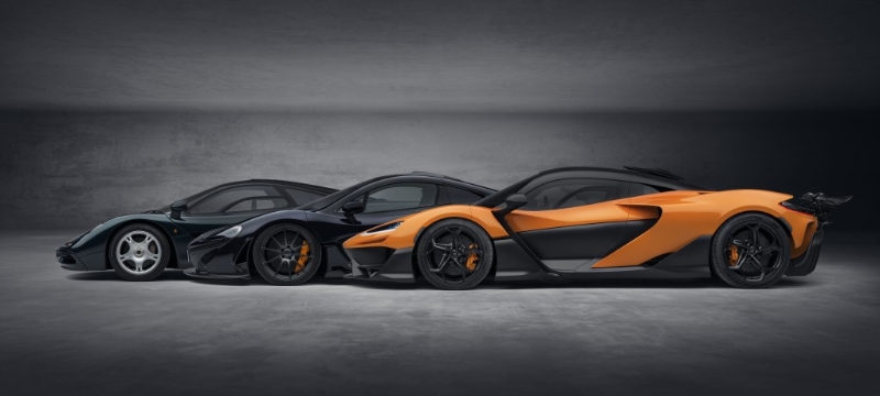全新McLaren W1是继经典McLarenF1及P1之后第三款「1」字极级型号。 全新McLaren W1是继经典McLarenF1及P1之后第三款「1」字极级型号。