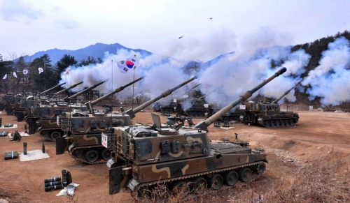 韩国正在考虑提供乌克兰155毫米炮弹。 韩国正在考虑提供乌克兰155毫米炮弹。