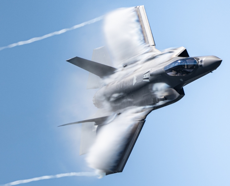 图为美国空军F-35隐形战机的资料照。 图为美国空军F-35隐形战机的资料照。