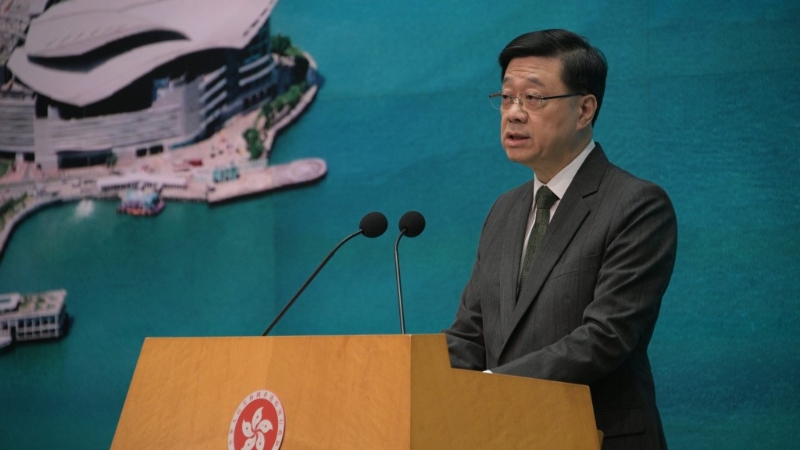 特首李家超。 特首李家超。