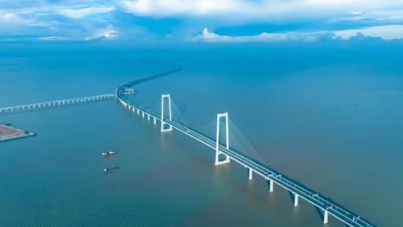 深中通道南沙线今下午3时开通。 深中通道南沙线今下午3时开通。