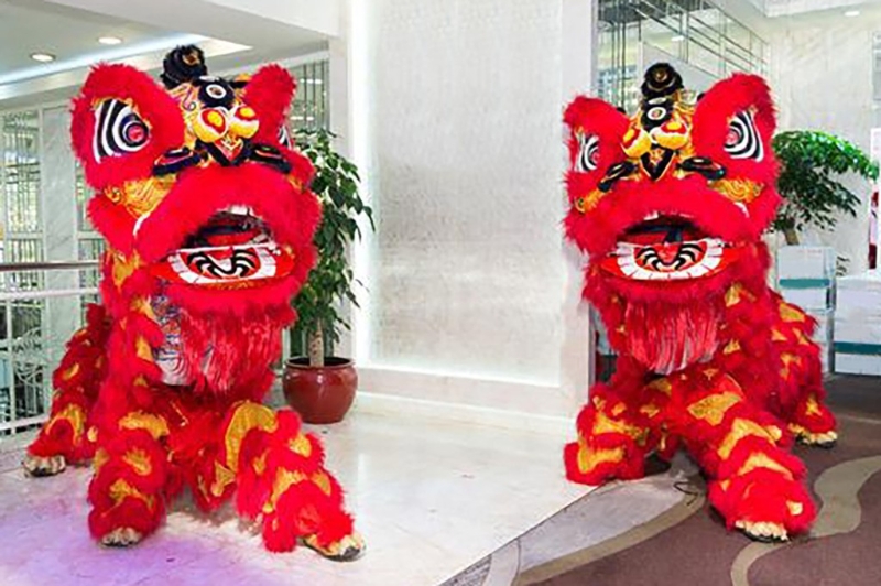 “缤Fun博物馆嘉年华”活动——“跃动醒狮”开幕表演。 “缤Fun博物馆嘉年华”活动——“跃动醒狮”开幕表演。