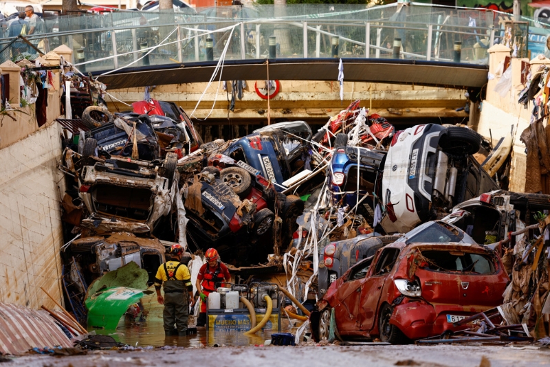 瓦伦西亚自治区遭逢历史级水灾