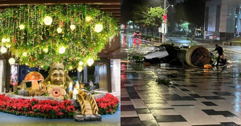 “员工被吹上天”重摔 “员工被吹上天”重摔