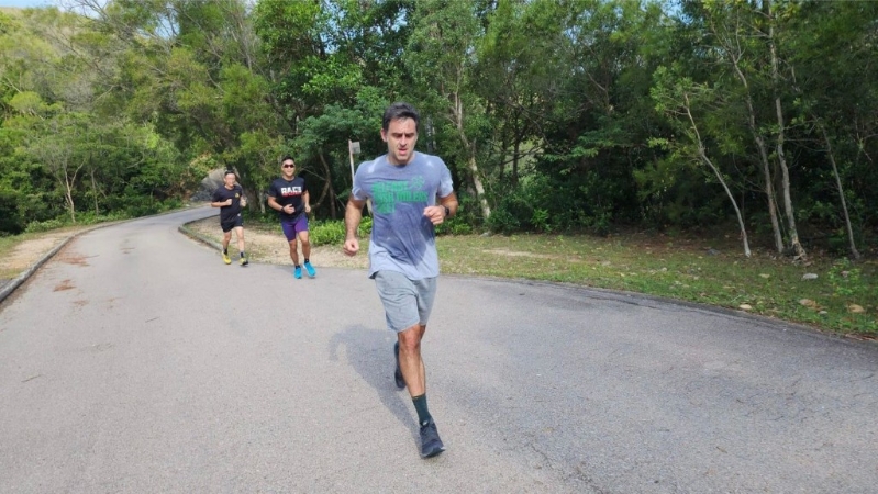 奥苏利云热爱香港,此前曾在香港“跑山”。 奥苏利云热爱香港,此前曾在香港“跑山”。