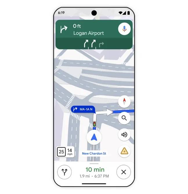 Google地图5大新功能|导航清晰指引行车线,路牌路面限制资讯显示,沿途天气状况即时回报 | 星岛环球网