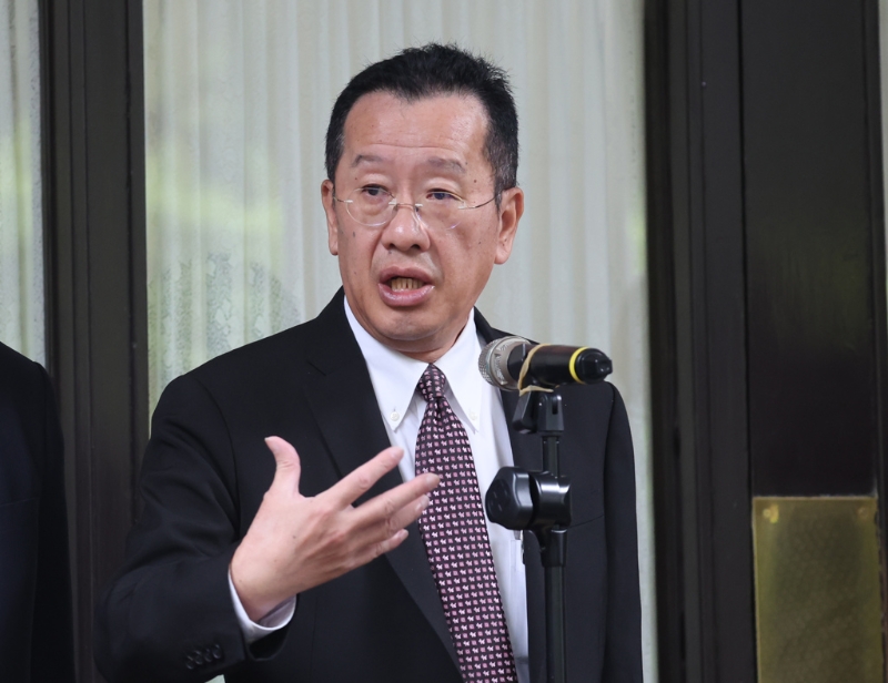 国防部长顾立雄。(资料照/姚志平摄) 国防部长顾立雄。(资料照/姚志平摄)