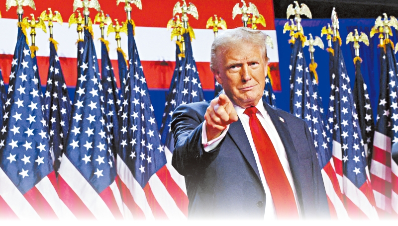 特朗普。 特朗普。