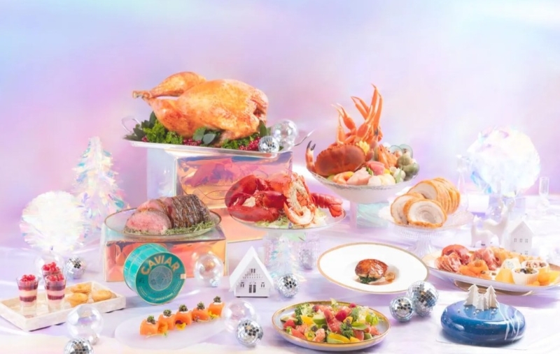 香港万丽海景酒店自助餐